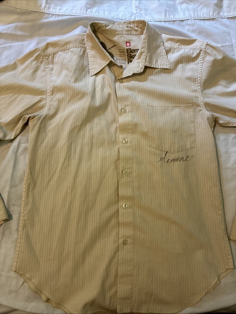 VTG element button up shirt size medium